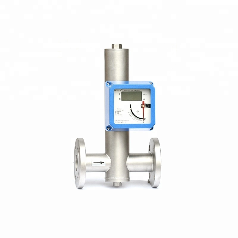 Corrosion Proof Anti Corrosive Metal Tube Digital Oil Flow Meter Glass Rotameter