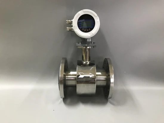 Medidor de flujo industrial para líquidos y gases