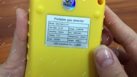 Máquina detectora de gas Tvoc de compuestos orgánicos volátiles totales portátiles digitales en unidad de alarma de gas Probador de medidor de gas