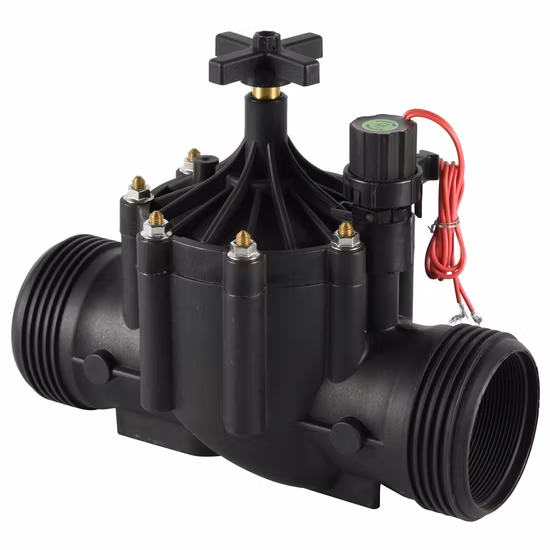 Válvula solenoide de riego Sereis de plástico Slk normalmente cerrada